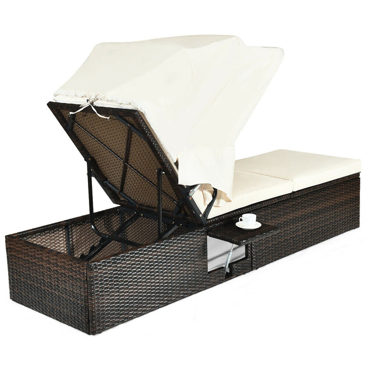 CEDAR Outdoor Lounger with Canopy