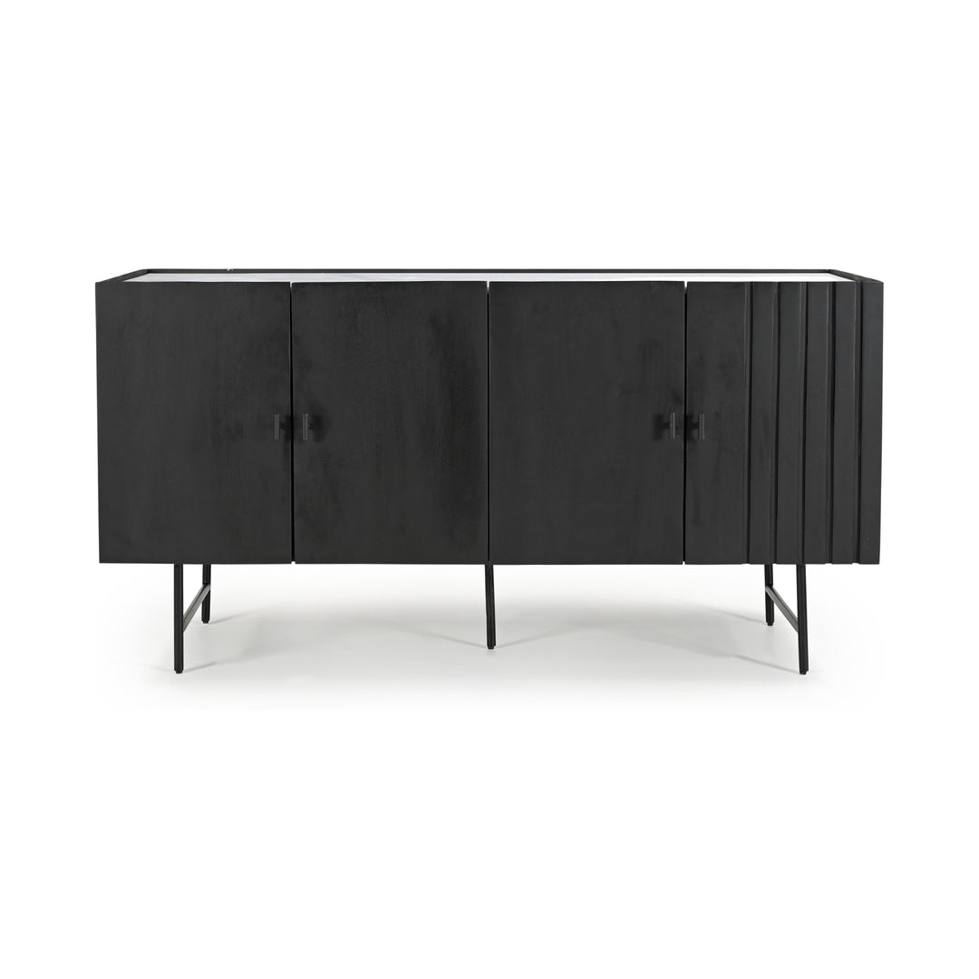 REMI Black Wood Sideboard