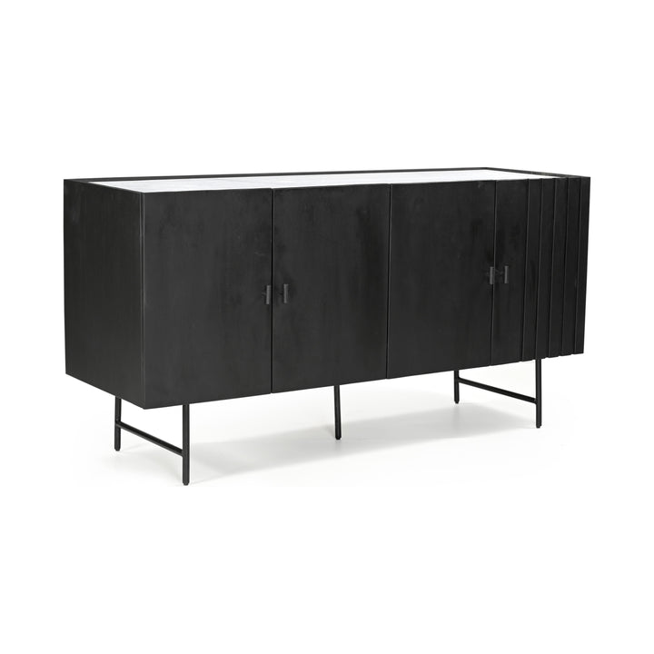 REMI Black Wood Sideboard
