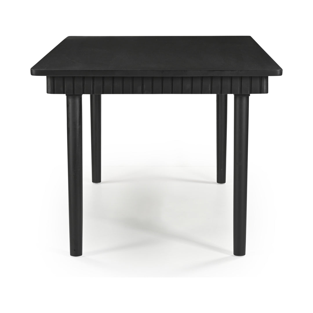 REMI Black Wood Dining Table