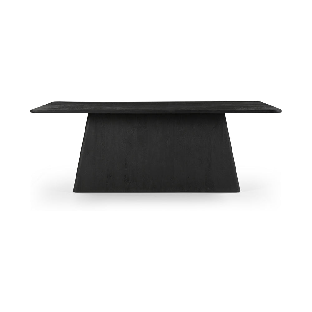 SLENDER Black Wood Dining Table