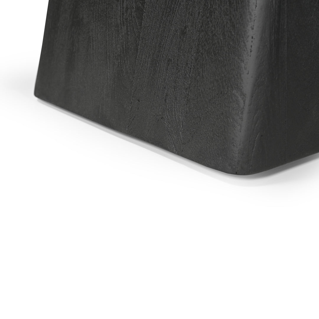 SLENDER Black Wood Dining Table