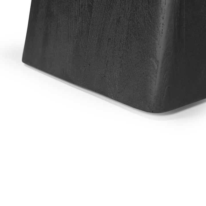 SLENDER Black Wood Dining Table