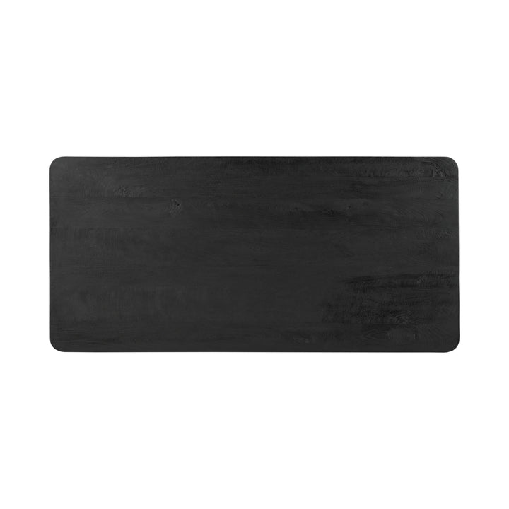 SLENDER Black Wood Dining Table